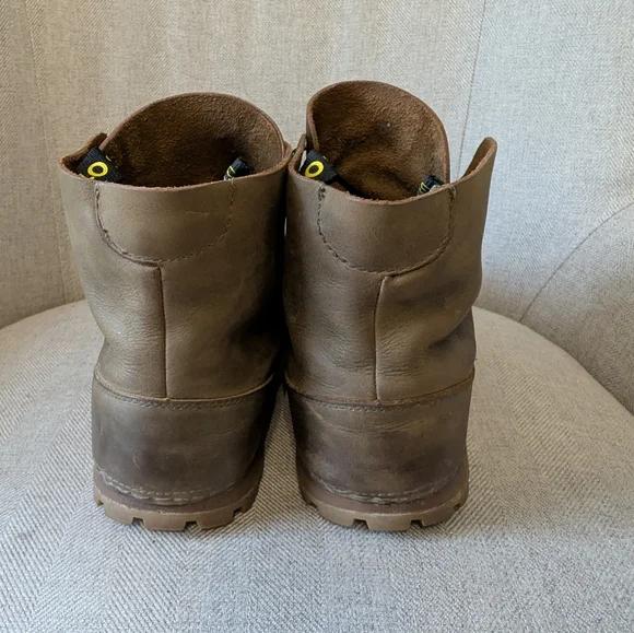 OTZ Brogan Vibram Leather Boots Brown Mens EU 45 US Size 12 (Fits Like a US 11) - Picture 5 of 6